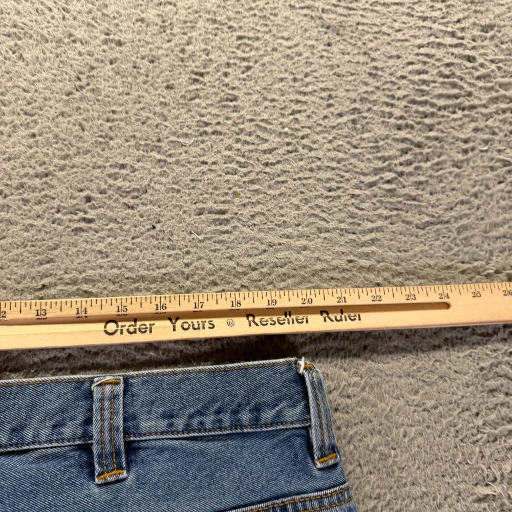 Blue Mountain Jeans Men's 40x30 Cotton Denim Straight Leg Carpenter Workwear